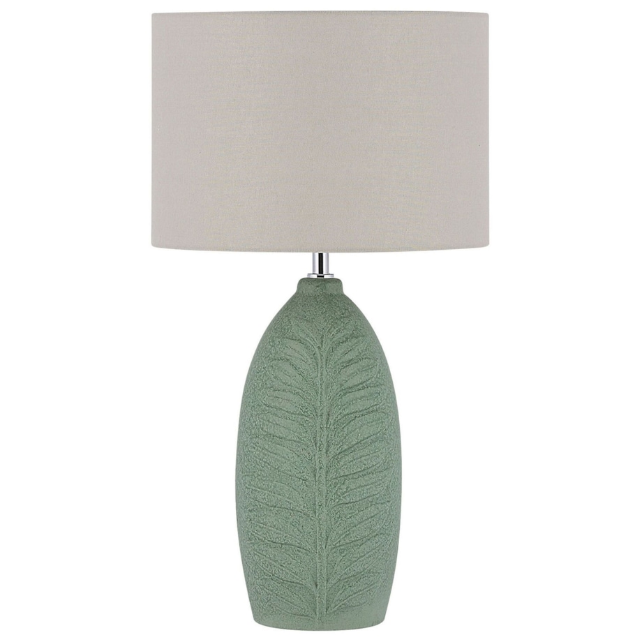 Lampa stołowa ceramiczna zielona OHIO