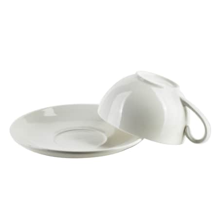 BASIC Filiżanka ze spodkiem 220ml 14X11X6cm