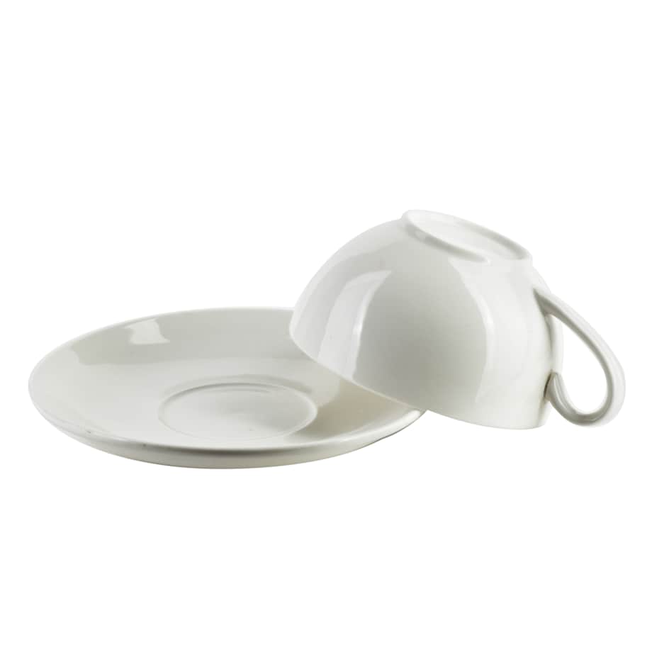 BASIC Filiżanka ze spodkiem 220ml 14X11X6cm