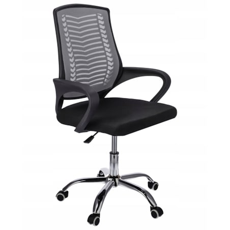 Krzesło biurowe obrotowe TOLEDO szare