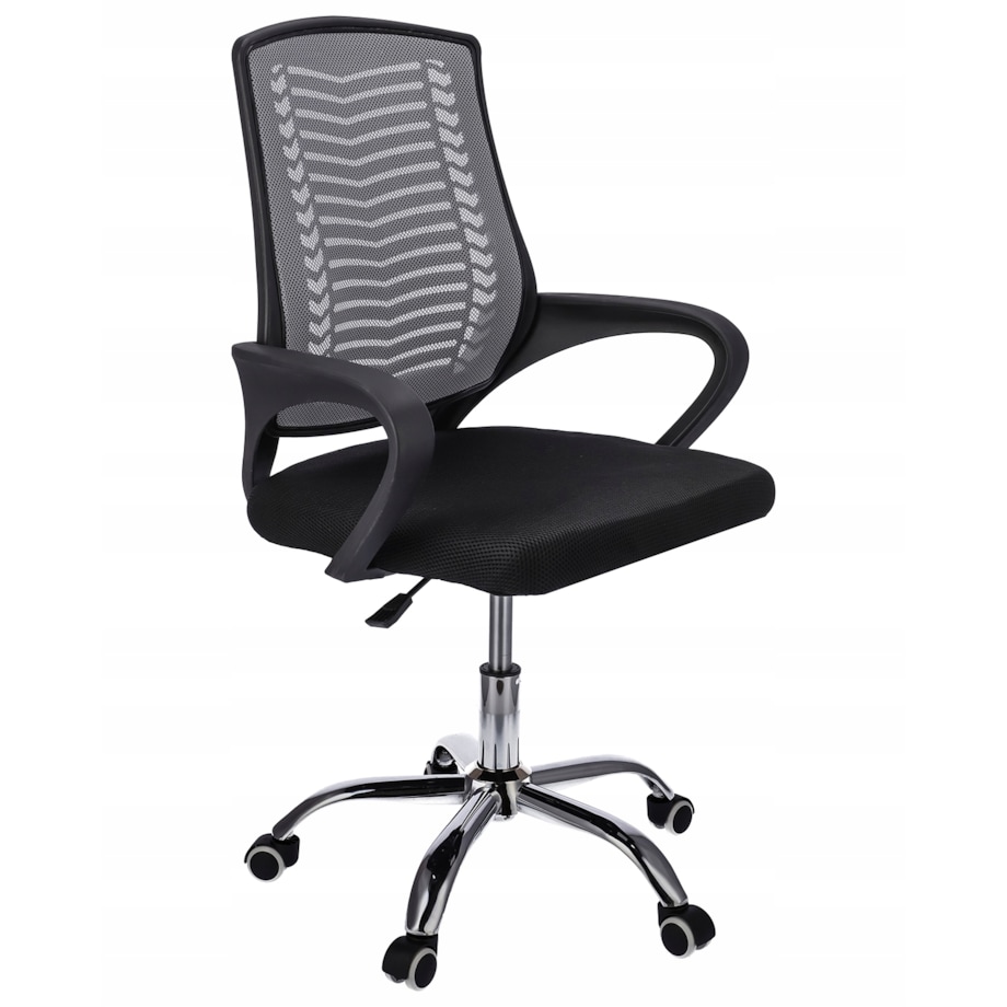 Krzesło biurowe obrotowe TOLEDO szare