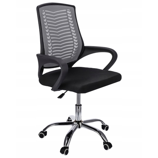 Krzesło biurowe obrotowe TOLEDO szare