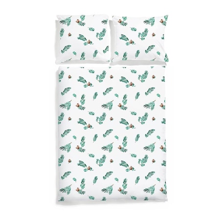 Pościel Świerkowe gałązki 160/200 + 2 x 50/60 cm