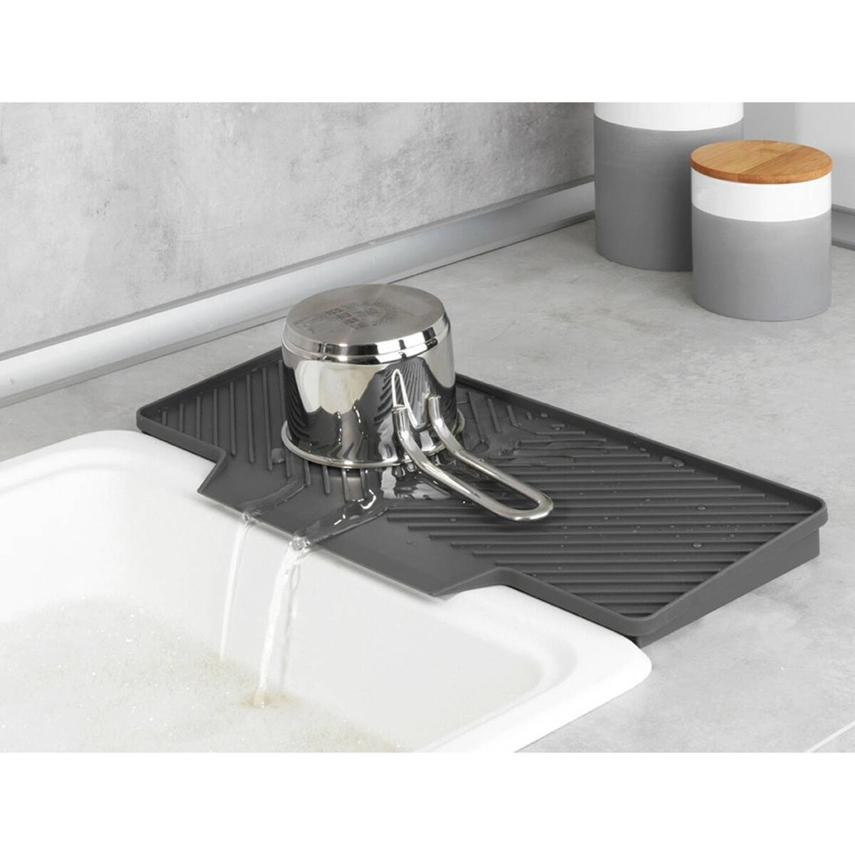 Ociekacz do naczyń NELI, 20 x 40 cm, WENKO