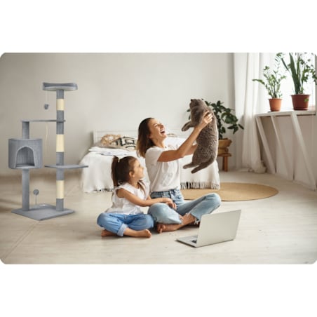 Drapak dla kota legowisko domek wieża zabawka Pethaus