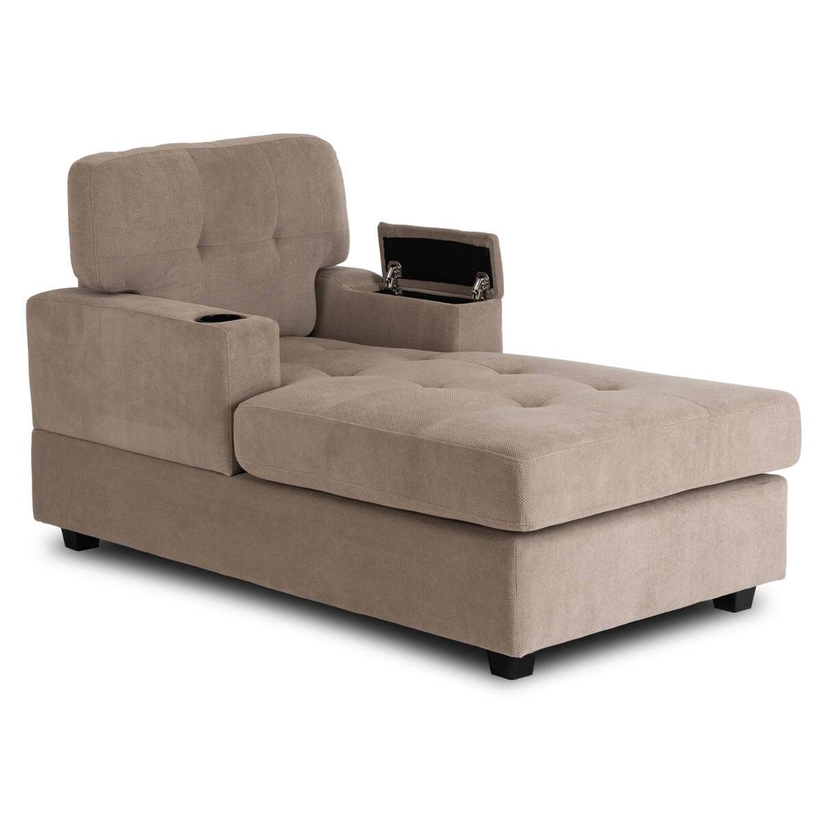 Fotel Wypoczynkowy Kanapa Sofa Do Salonu Sypialni Tapicerowany NEO Beżowy