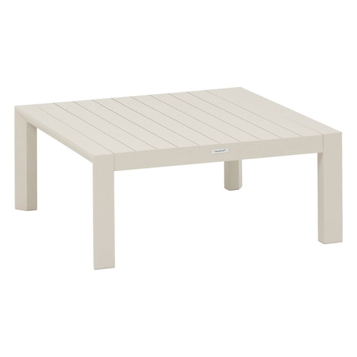 Stolik kawowy na taras EVASION, aluminium, 87 x 87 cm