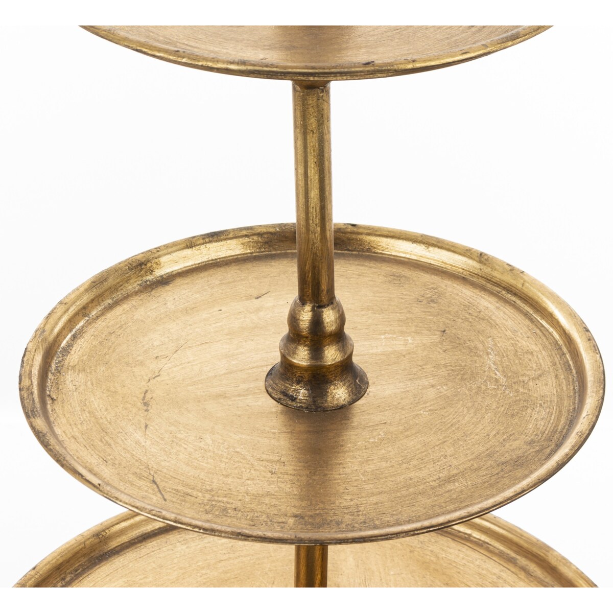 Patera 4-poziomowa, 100x40x40 cm złota