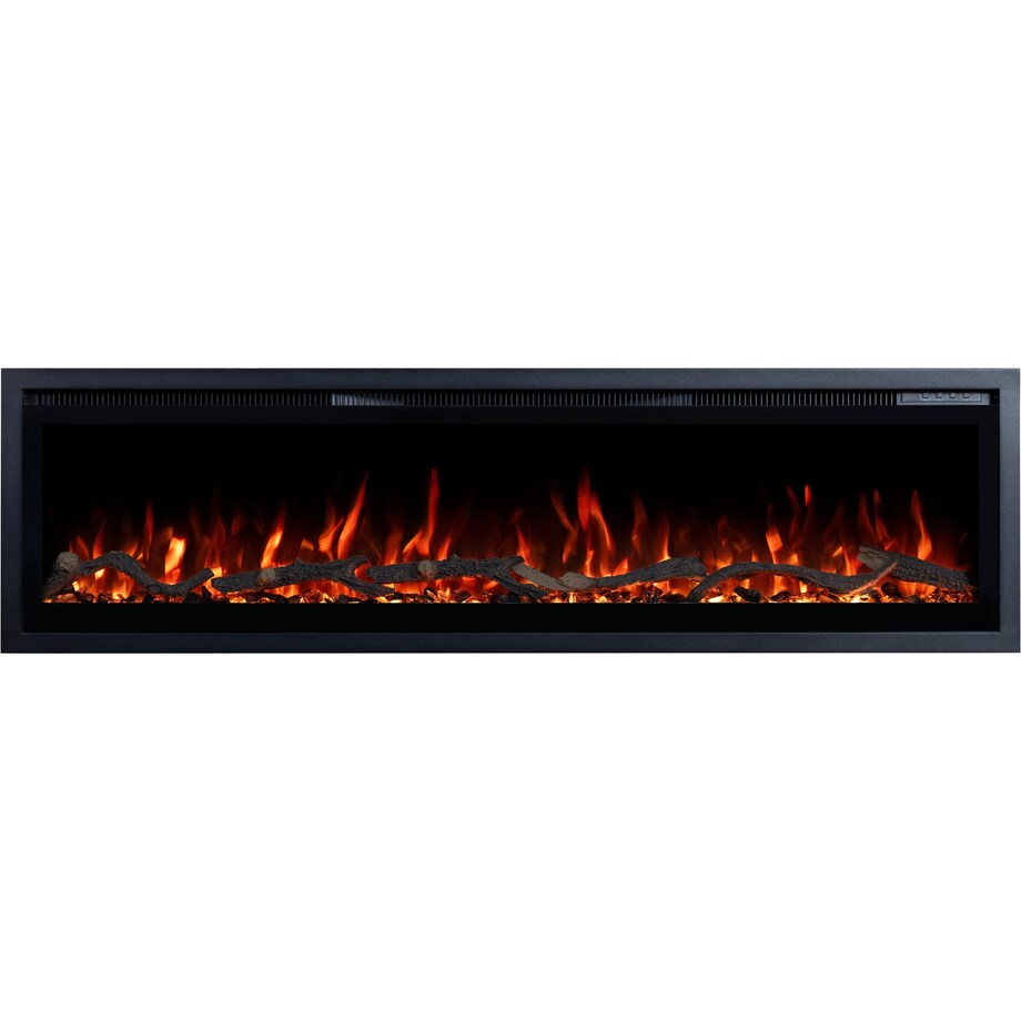 Kominek elektryczny Emotion Flame Regal 152 - ścienny i do zabudowy - 152x35x12 cm - kominek LED z funkcją grzania 900/1800 W