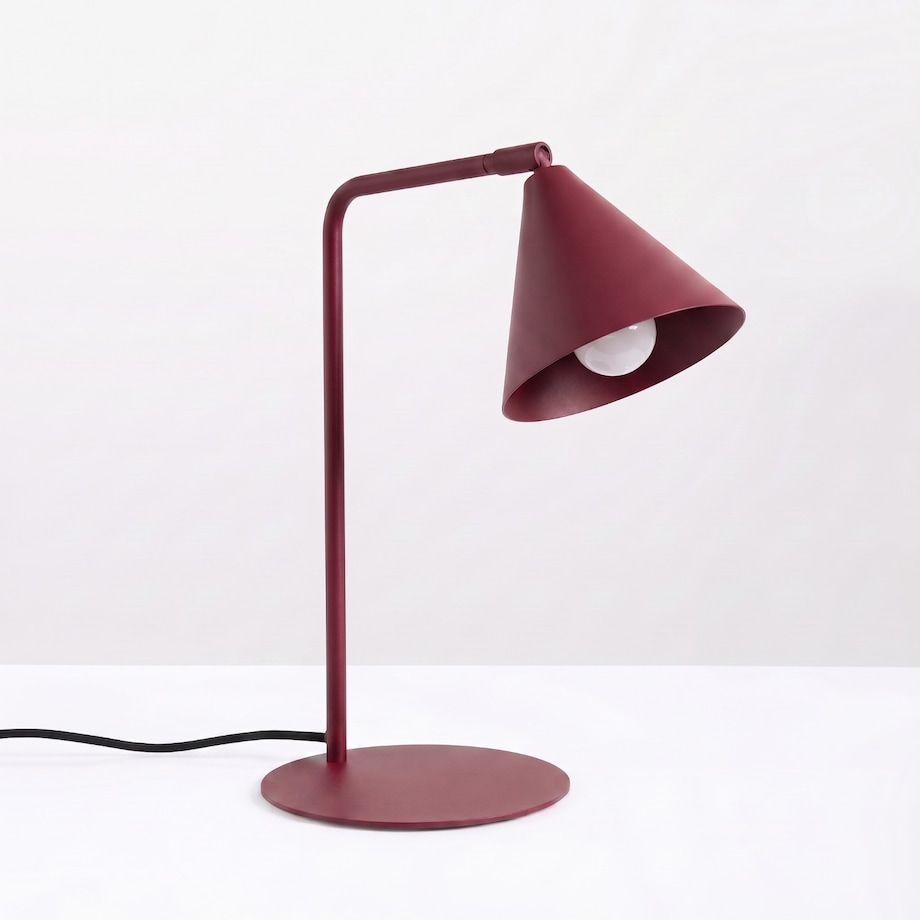 Lampa biurkowa NOX burgund