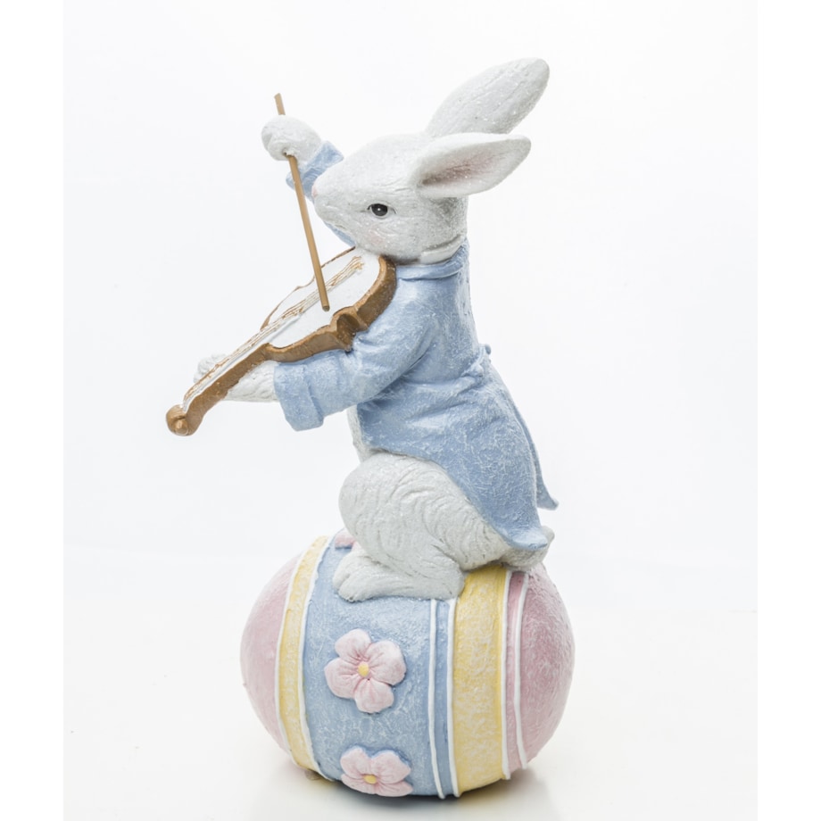 Stolik pomocniczy boczny metalowy Jay niebieski