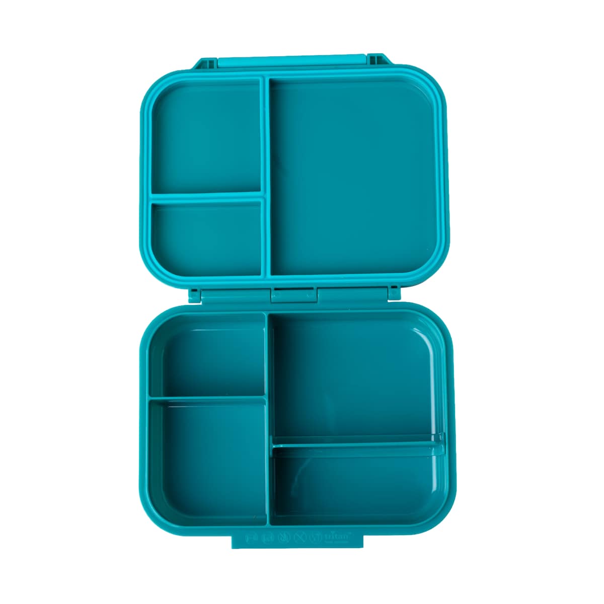 LEKKABOX CLASSIC mini lunchbox z przegródkami, Petrol
