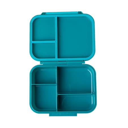 LEKKABOX CLASSIC mini lunchbox z przegródkami, Petrol