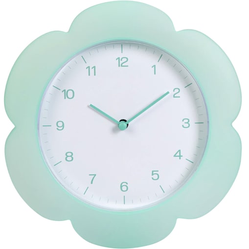 Zegar ścienny w kształcie kwiatu KRONA, 23 cm