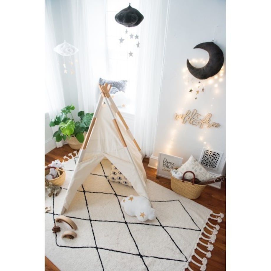 Dywan Bawełniany Bereber Beige 140x200 cm Lorena Canals