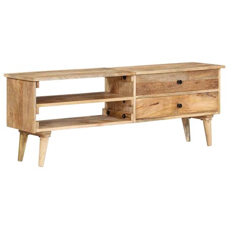 vidaXL Szafka pod telewizor, 140x30x50 cm, lite drewno mango