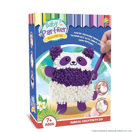 Szydełkowanie - Poduszka miś