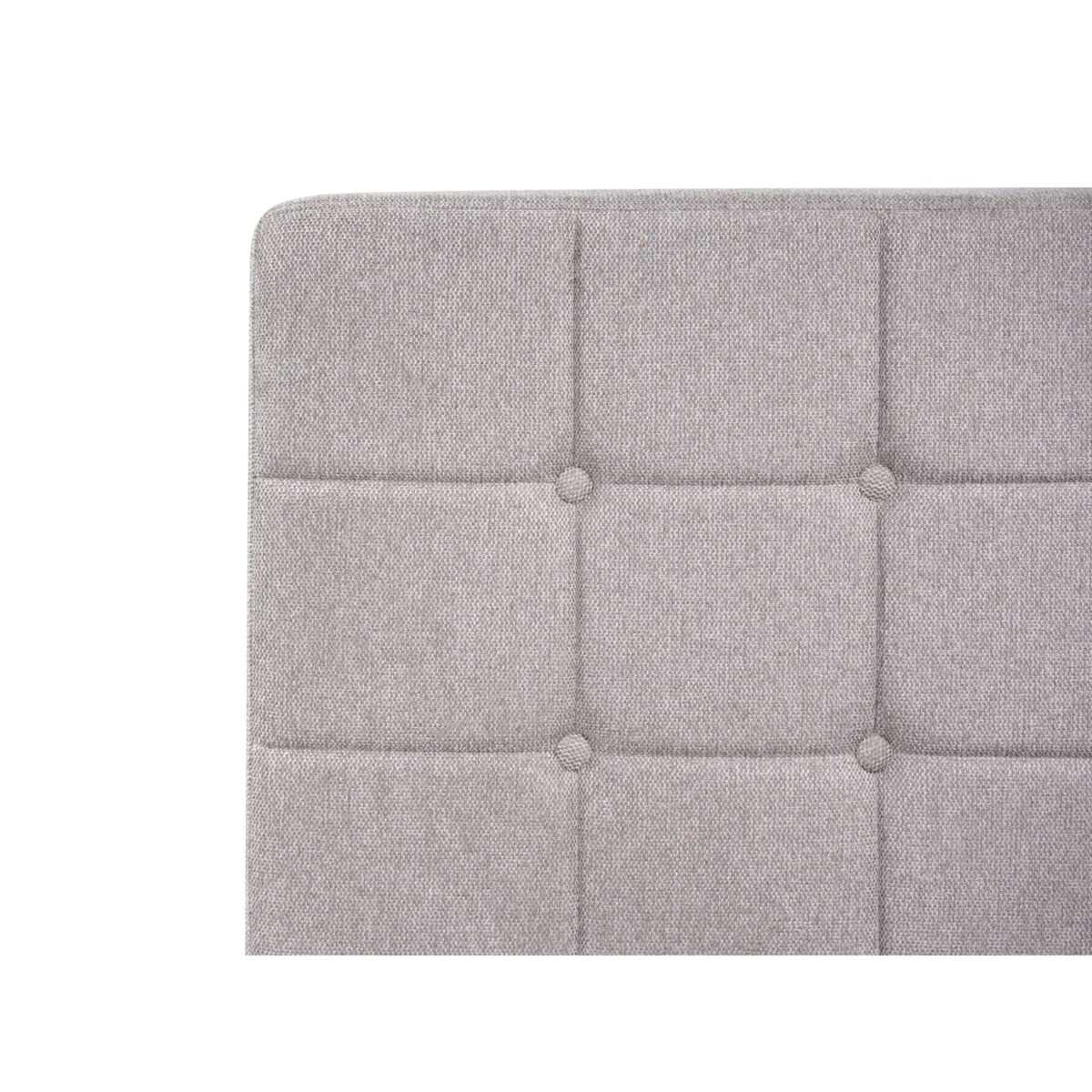 Łóżko regulowane DUKE 160 x 200 cm Jasnoszary