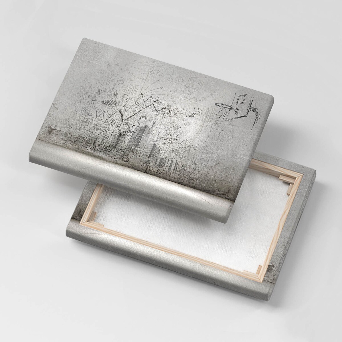 Obraz na płótnie Miejski szkic, 30x20 cm