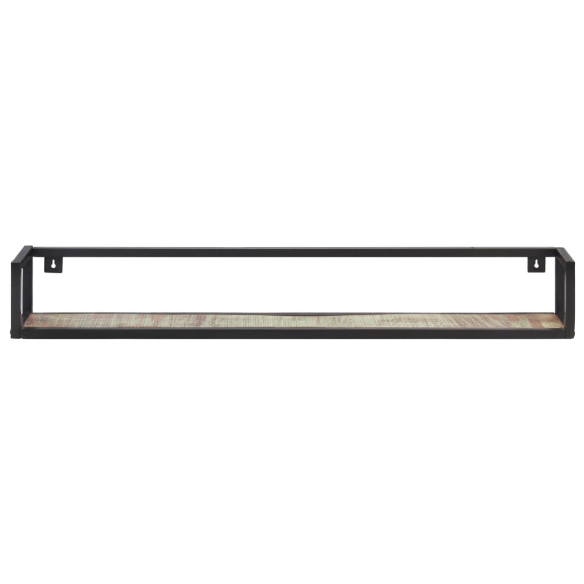 vidaXL Półki ścienne, 2 szt., 120 cm, lite drewno z odzysku