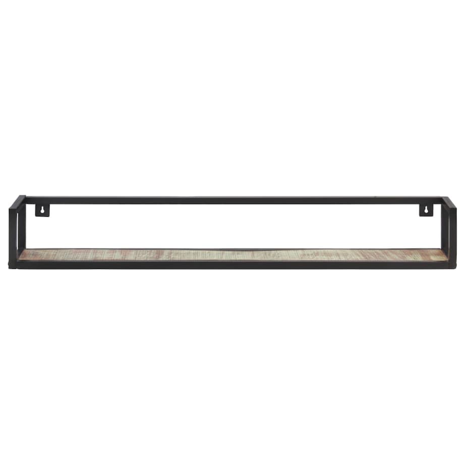 vidaXL Półki ścienne, 2 szt., 120 cm, lite drewno z odzysku