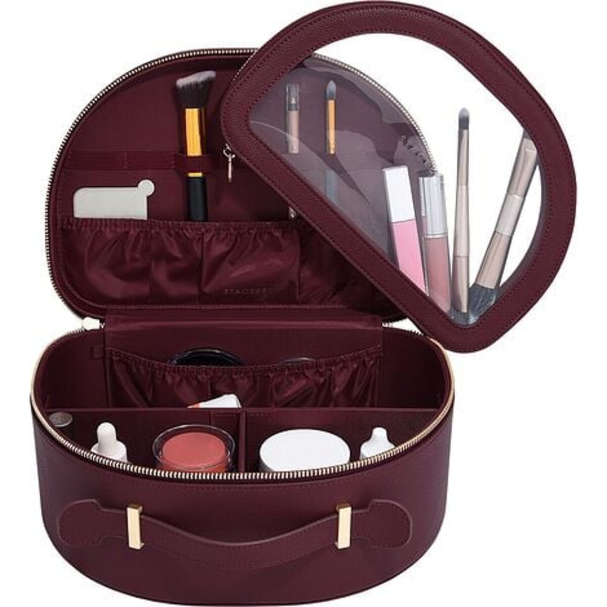 Kosmetyczka Stackers Vanity burgundowa