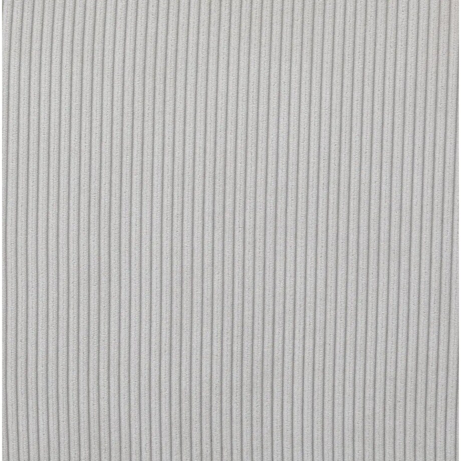 Krzesło sztruksowe na chromowanej podstawie szaro-perłowe