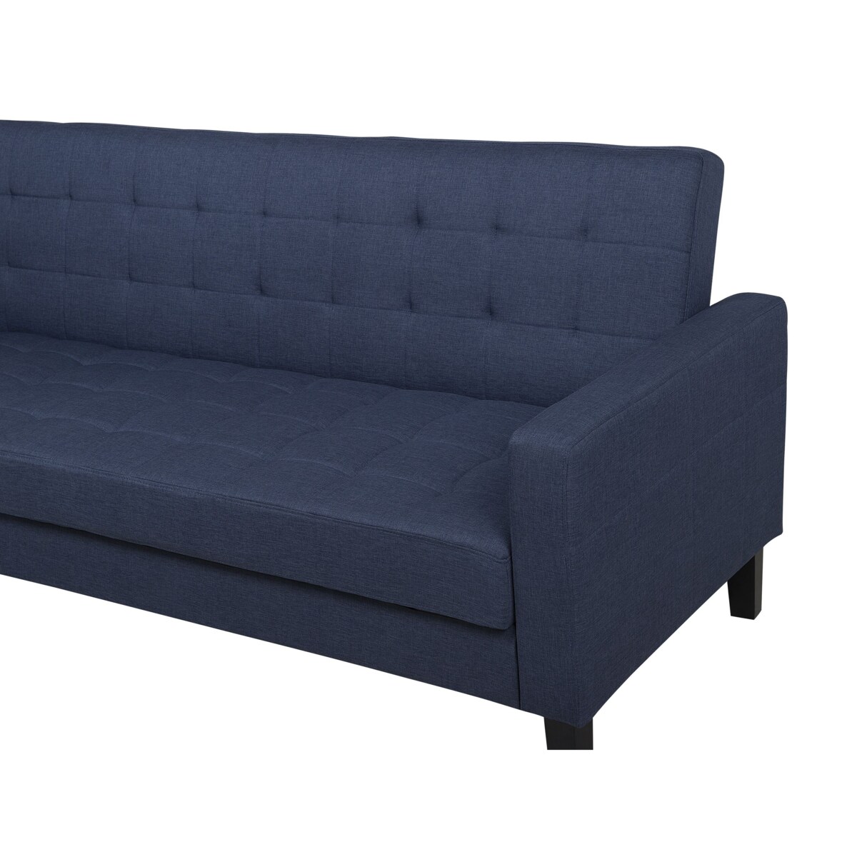 Sofa rozkładana ciemnoniebieska VEHKOO