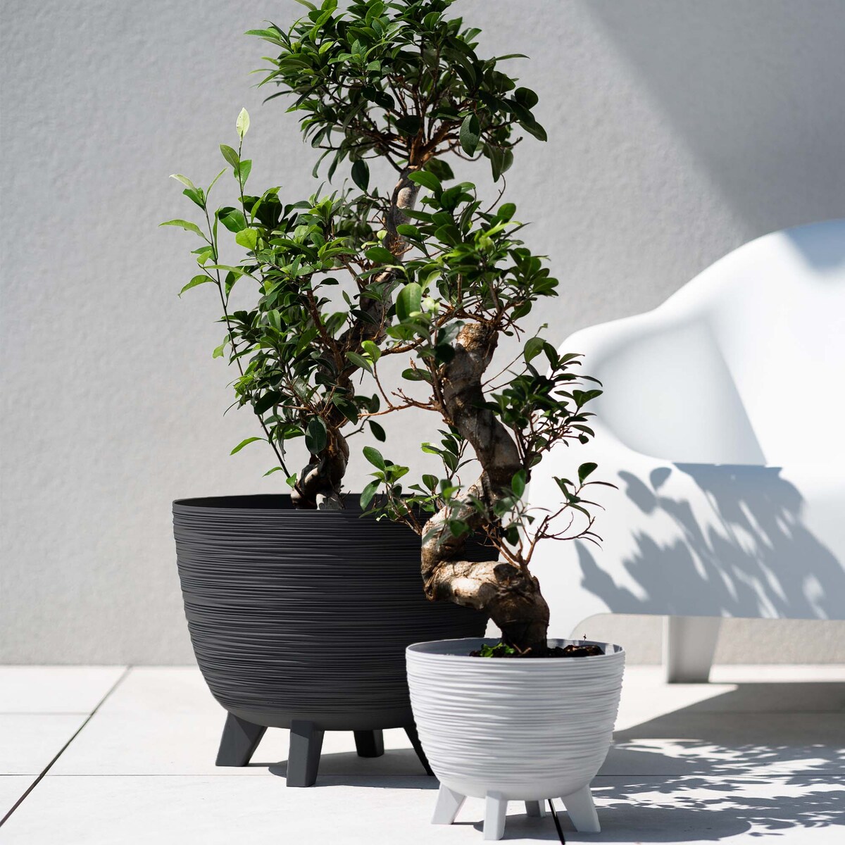 Donica Na Kwiaty 29Cm Na Nóżkach Doniczka Misa Do Domu Ogrodu Wrzosy