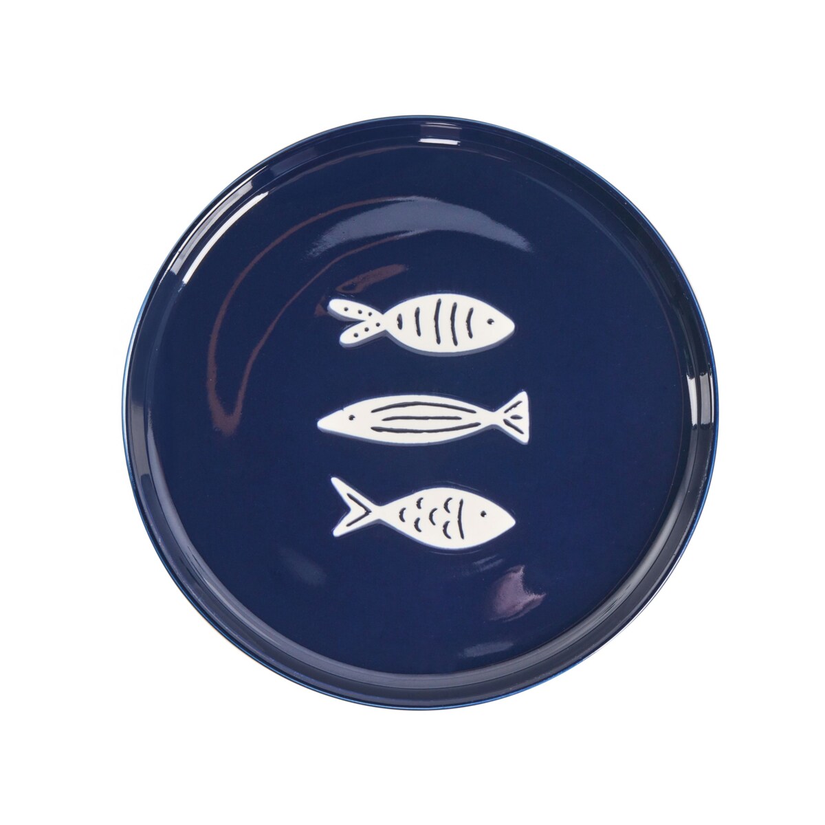 Zastawa stołowa 16-częściowa TAMARIND Porcelana Biały/ niebieski