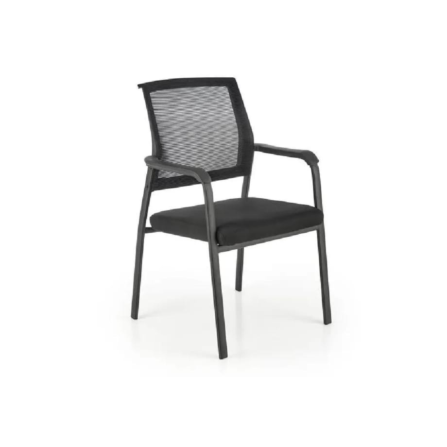 Krzesło biurowe BERGEN czarne