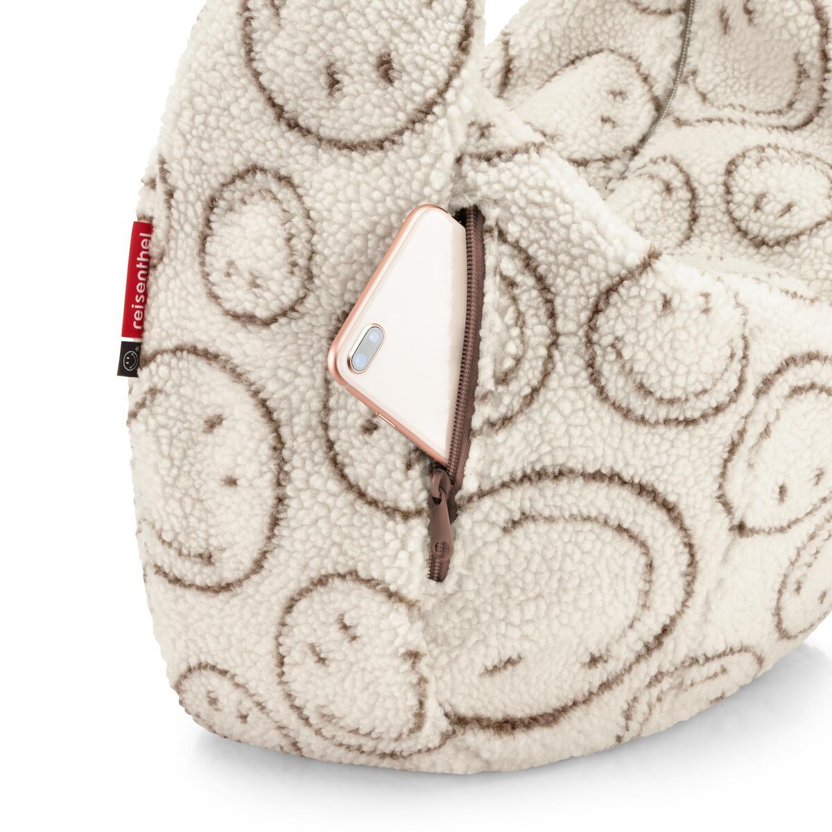 Torba MOONBAG, smiley® teddy chocolate