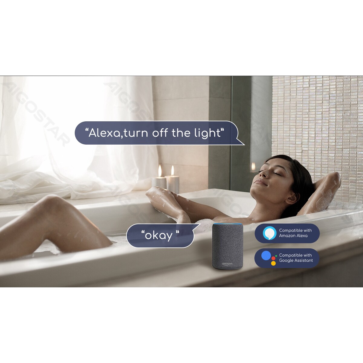 inteligentna żarówka led g45 e14 wi-fi 5w