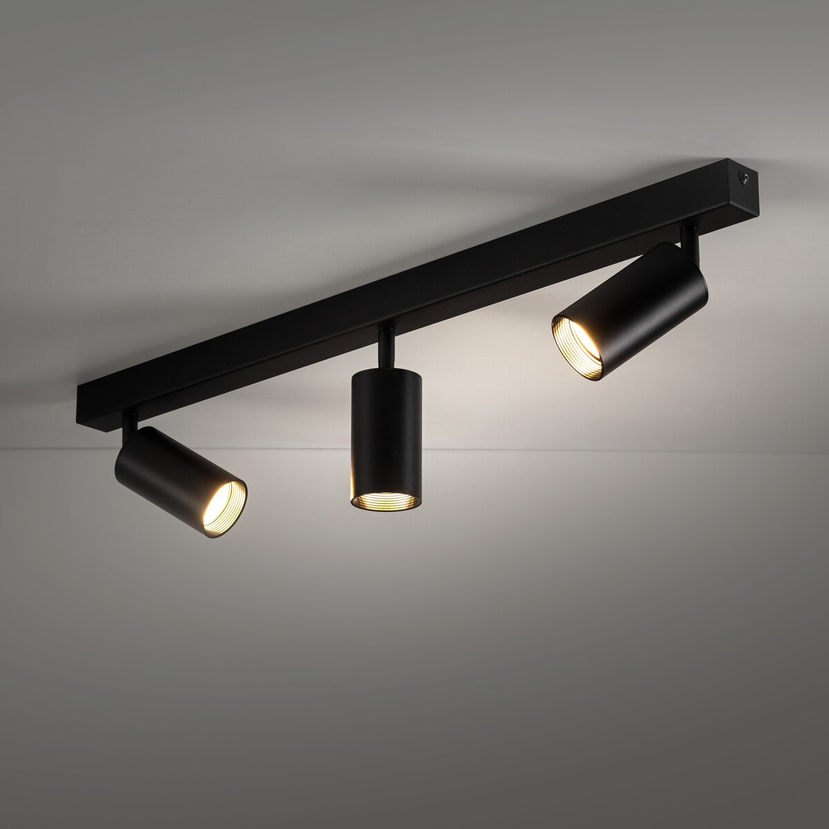 Lampa sufitowa spot TK Lighting AMIS BLACK 3 czarno-złota 3xGU10 regulowane reflektory 10634