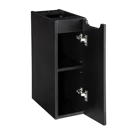 Szafka łazienkowa NOVA BLACK D2 81-20-1D 20cm czarna