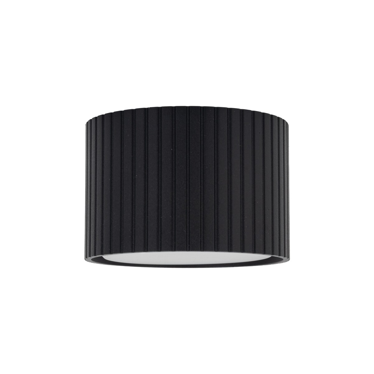 Spot Tk Lighting Ferro Czarna Tuba Downlight Natynkowy + Żarówka Gx53