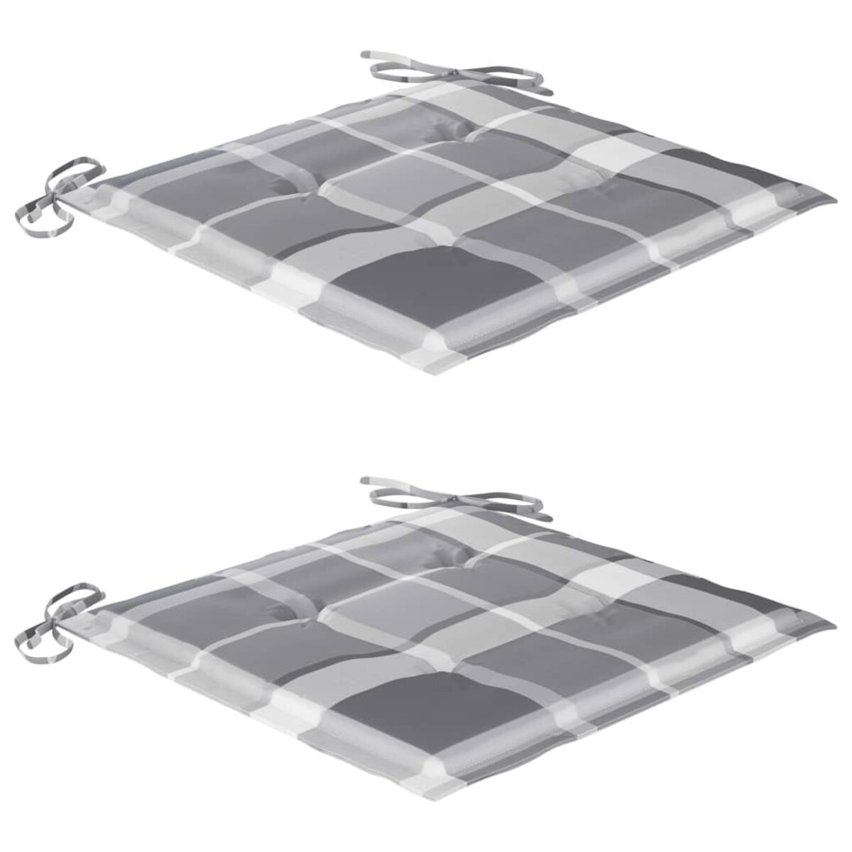 vidaXL Składane krzesła ogrodowe z poduszkami, 2 szt., drewno akacjowe