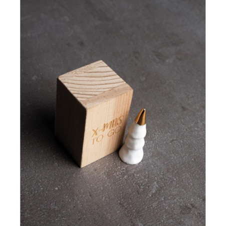 Amulet w pudełeczku Choinka