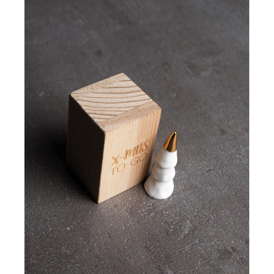 Amulet w pudełeczku Choinka