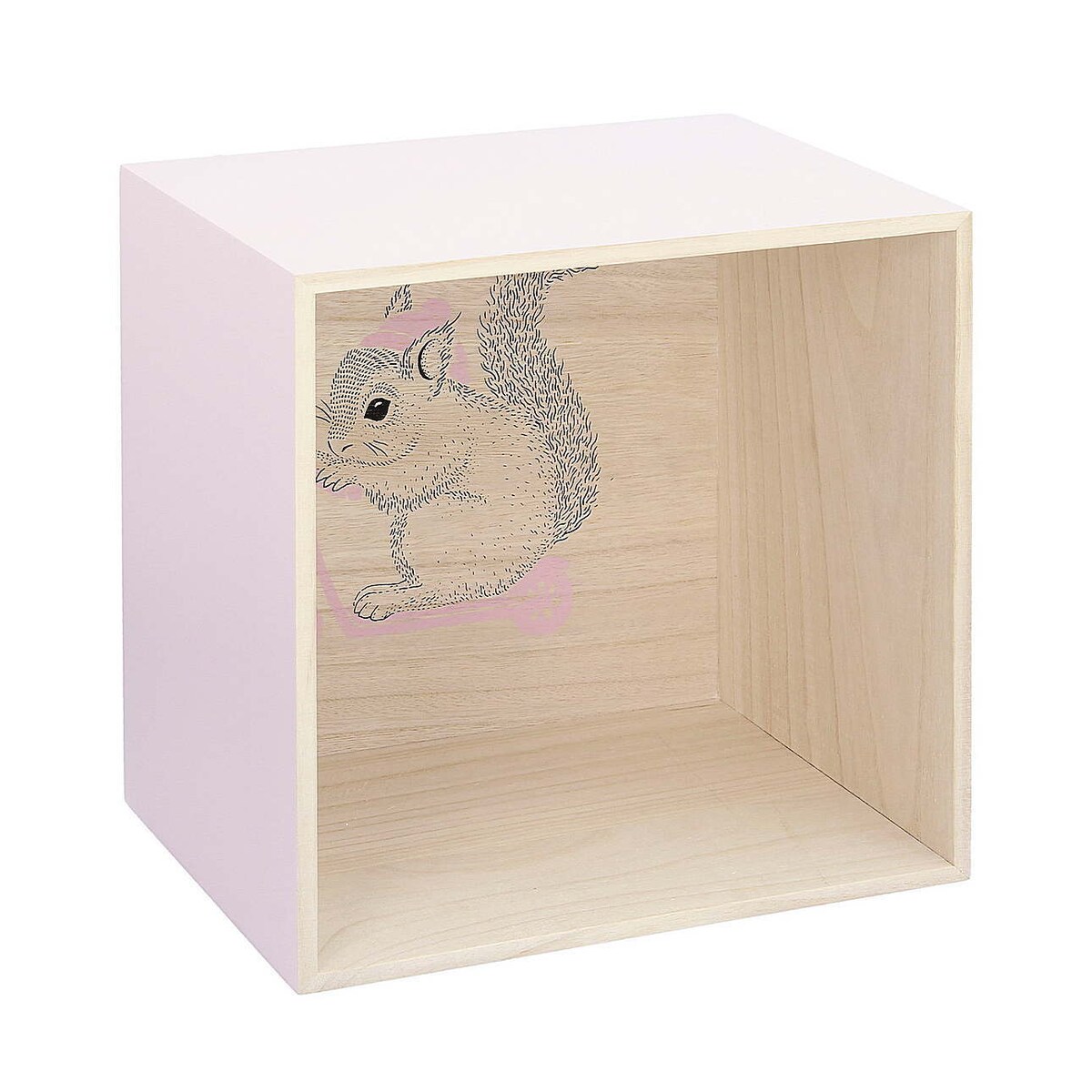Półka Box pink 31cm, 31x24x31cm