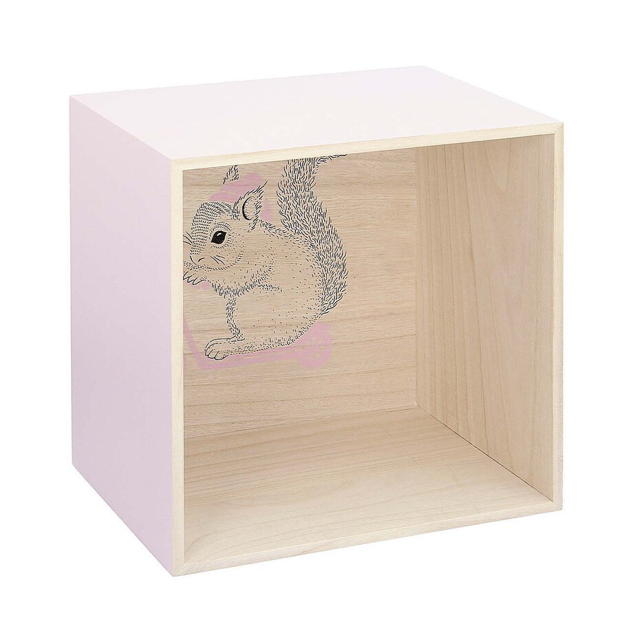Półka Box pink 31cm, 31x24x31cm