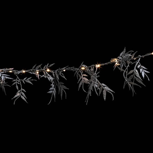 Girlanda świetlna wewnętrzna z roślinnym motywem, 25 LED