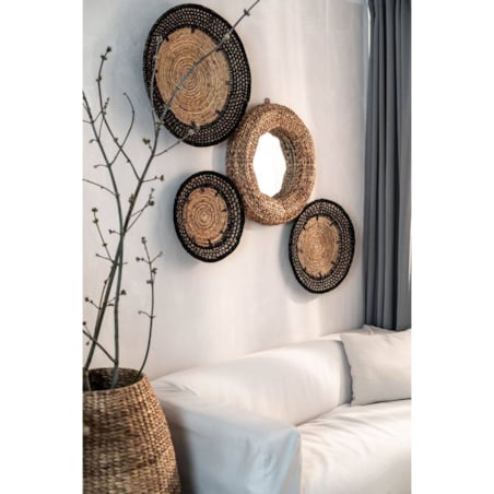 TALERZ Z BANANOWCA CZARNY M