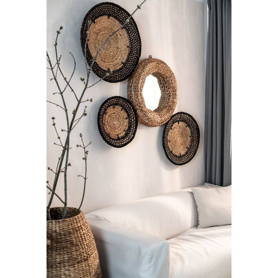 TALERZ Z BANANOWCA CZARNY M