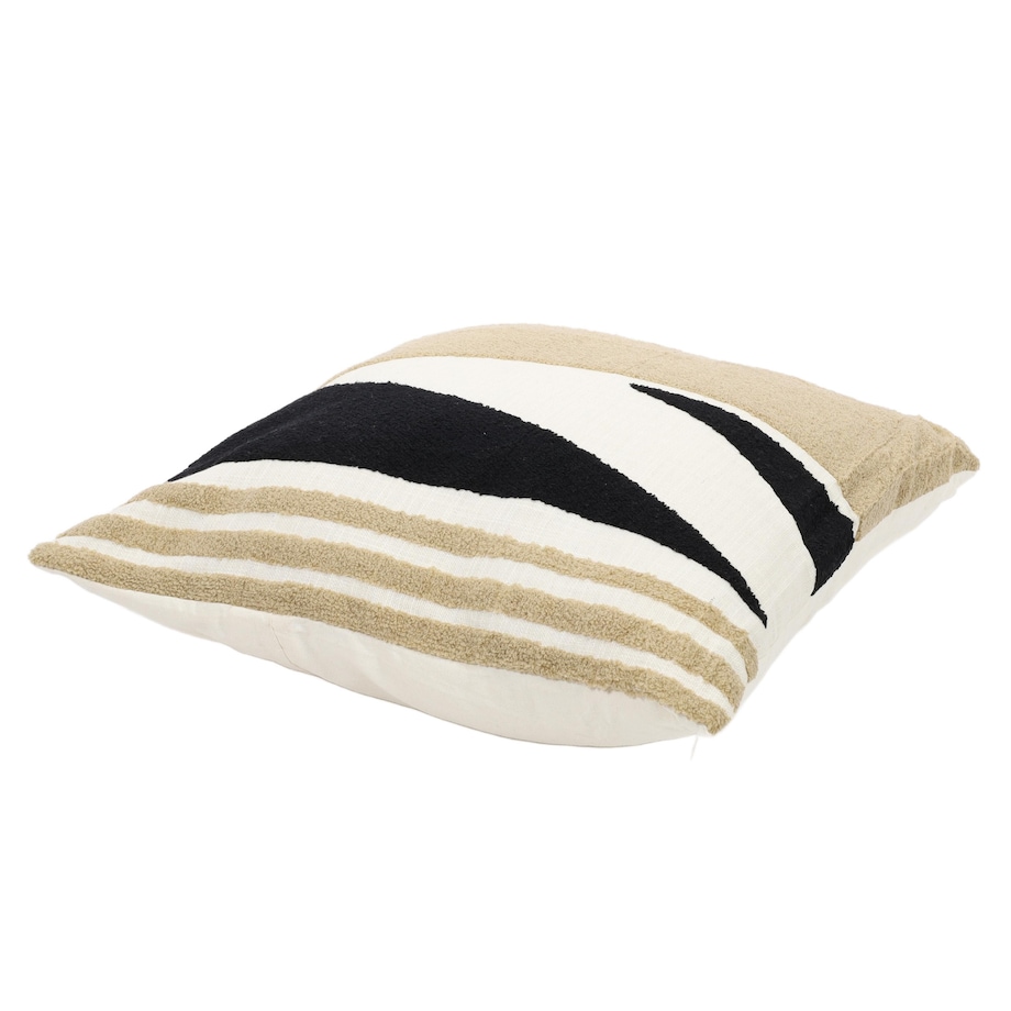 Ozdobna poduszka w geometryczny wzór, 45 x 45 cm