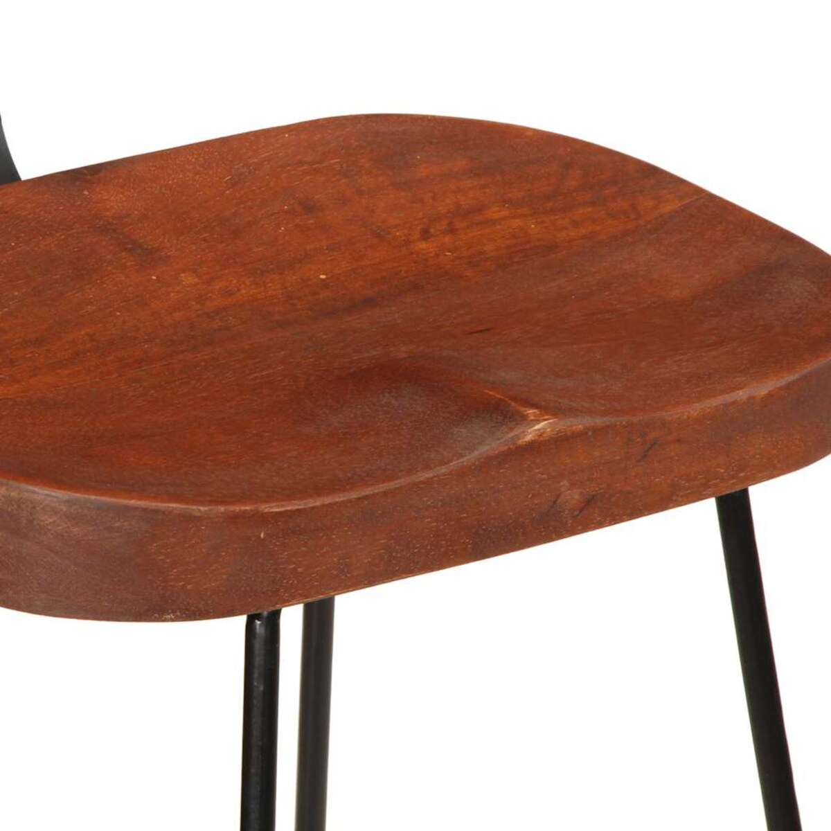 vidaXL Hokery barowe 2 szt. 49x43x103 cm Drewno lite Mango