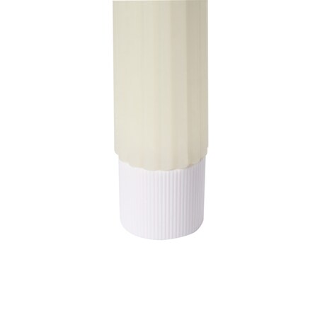 Zestaw 6 świec LED SAPHIR 24 cm Złamana biel