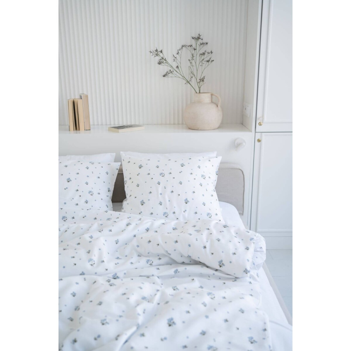 Pościel Niezapominajki - 240 x 220 cm + 50 x 60 cm (2 szt)