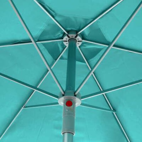 PARASOL OGRODOWY Anzio 2,3m ROZKŁADANY niebieski
