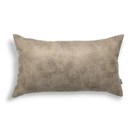 Beżowy zestaw poduszek dekoracyjnych Sawanna i Ronda - efekt skóry